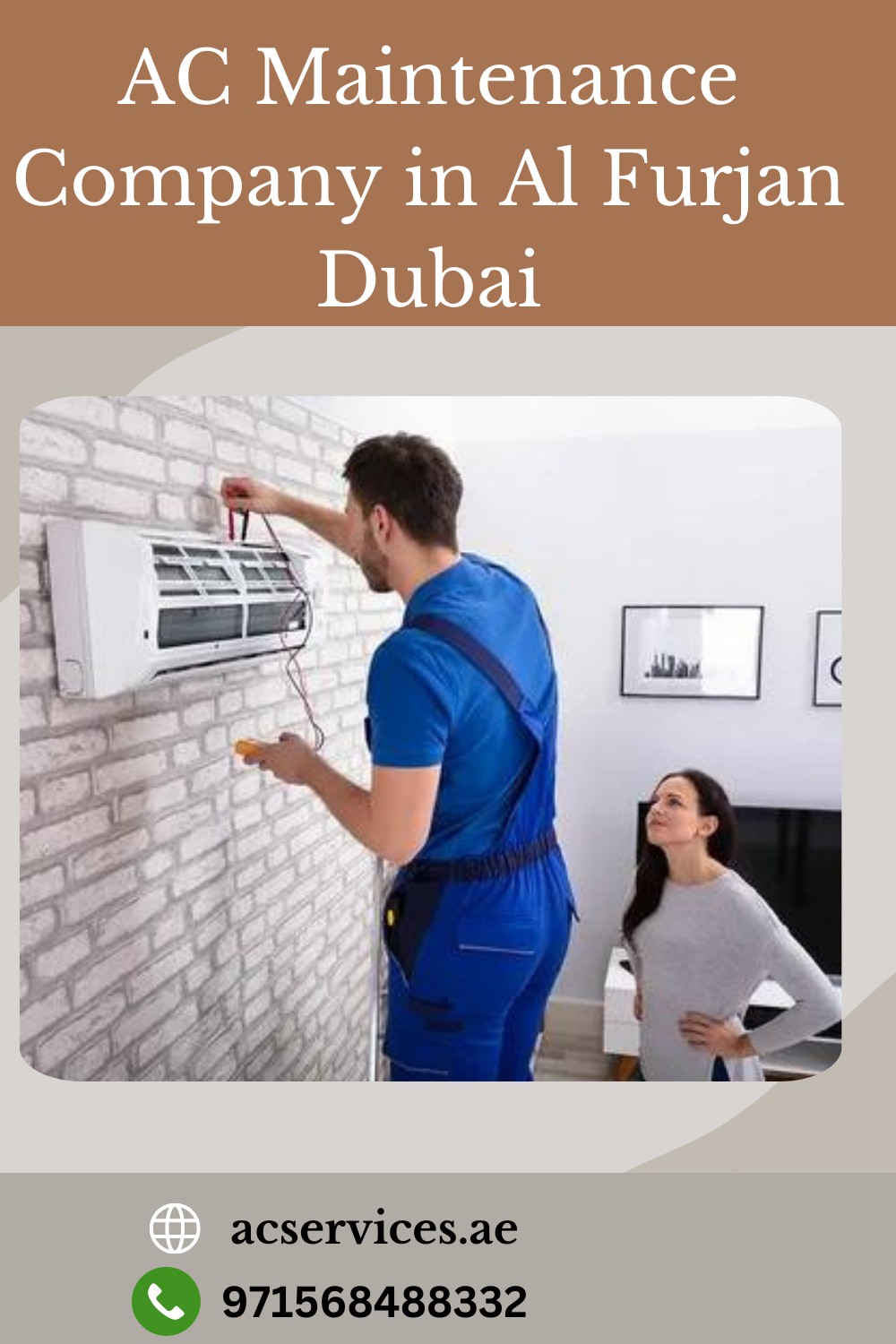 AC Maintenance Company in Al Furjan Dubai(971568488332)