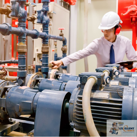 Ac chiller installation