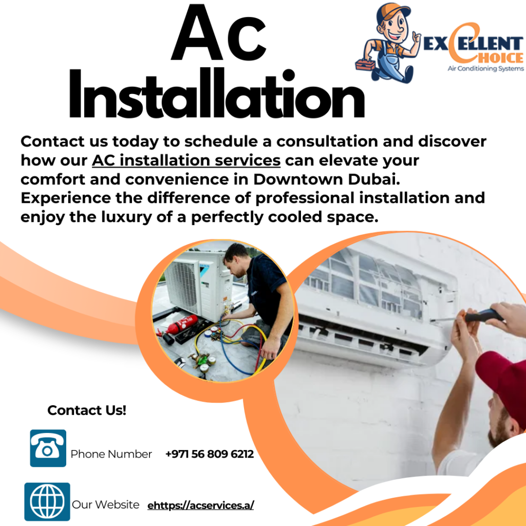 AC Installation in Al Furjan