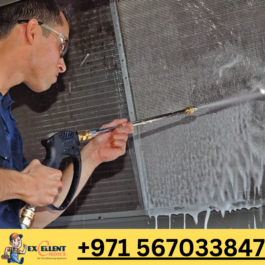 Professional AC Coil Cleaning