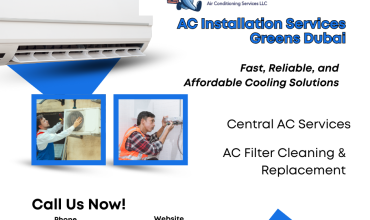 AC Installation Services Greens Dubai: Reliable Comfort for Your Home