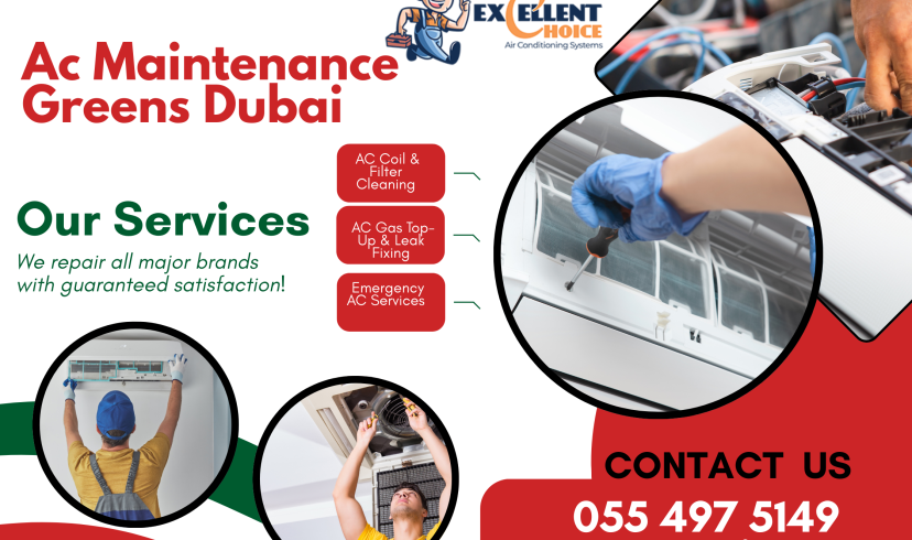 Ac Maintenance Greens Dubai – Reliable Service for Comfortable Living
