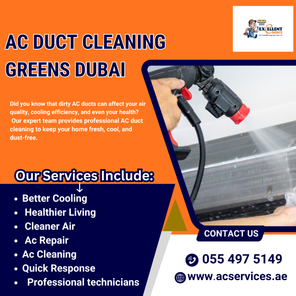 Ac Duct Cleaning Greens Dubai