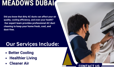 Ac Duct Cleaning Meadows Dubai