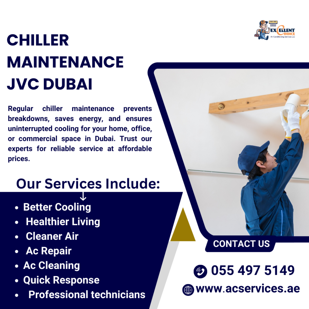 Chiller Maintenance JVC Dubai