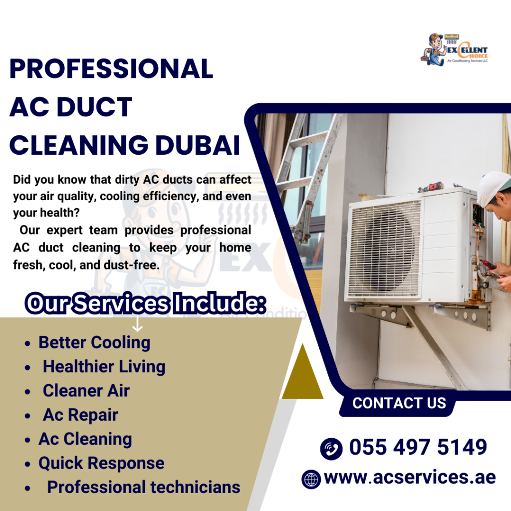 Professional AC Duct Cleaning Dubai: Your Ultimate Guide to Fresh Air and Healthy Living