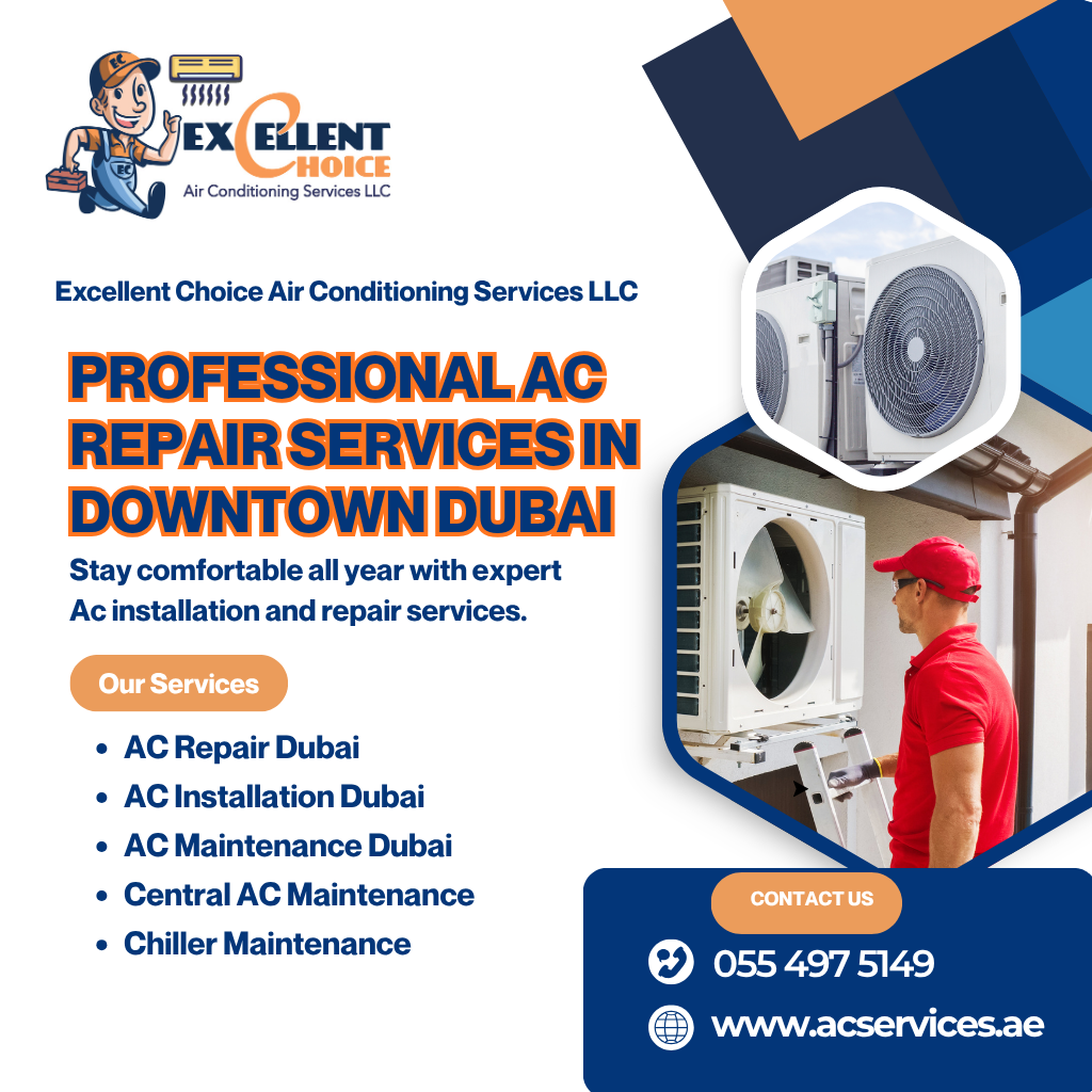 Professional AC Repair Services in Downtown Dubai