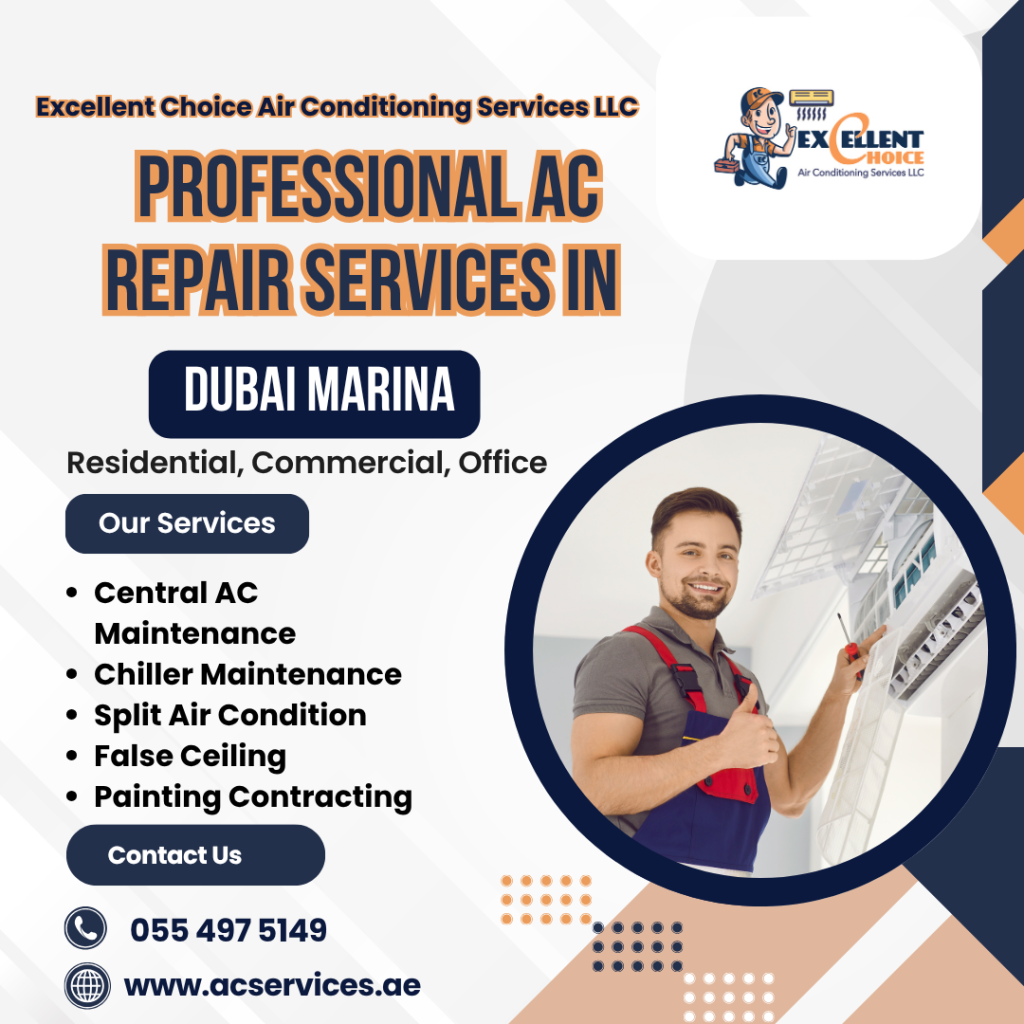 Professional AC Repair Services in Dubai Marina