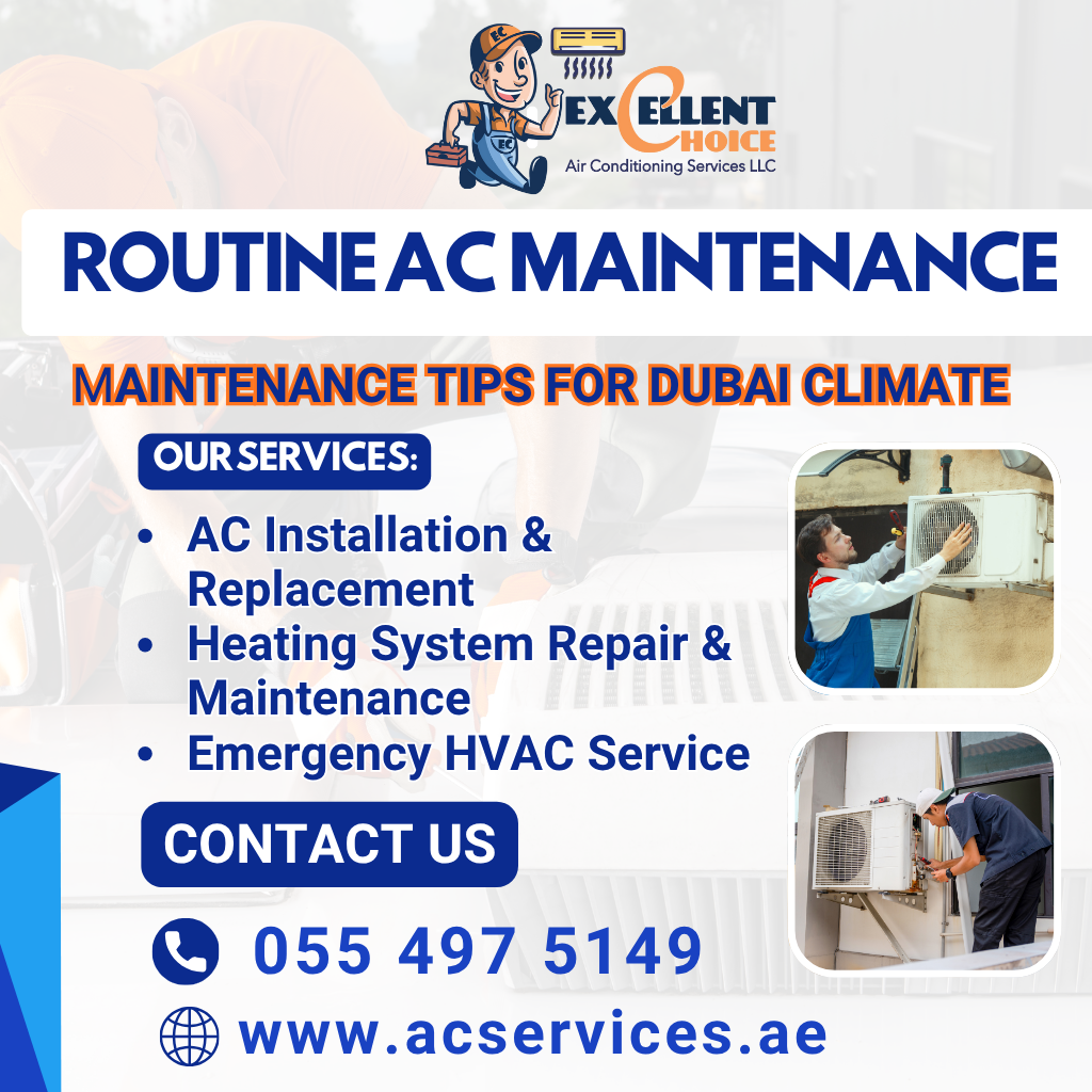 Routine AC Maintenance Tips for Dubai Climate