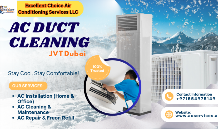 AC Duct Cleaning JVT Dubai: A Complete Guide to Healthier Indoor Air