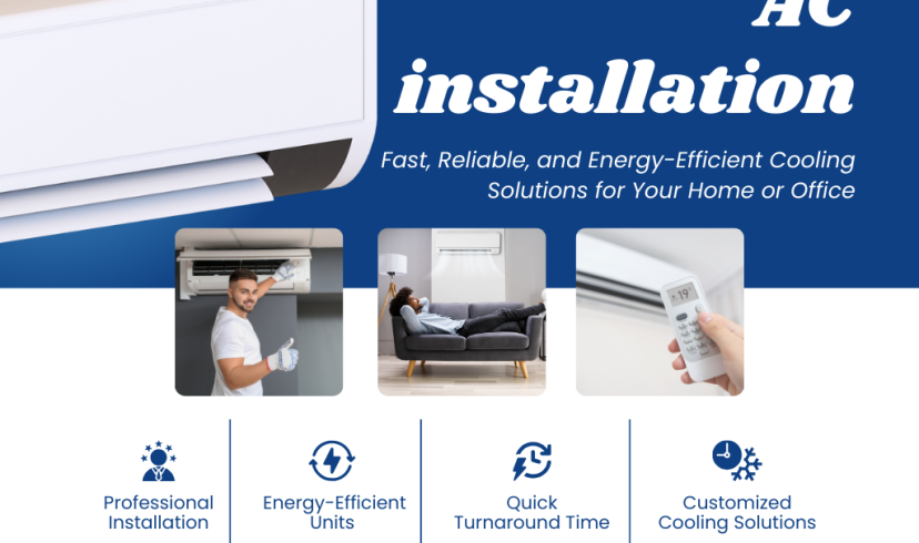 AC installation | +971554975149