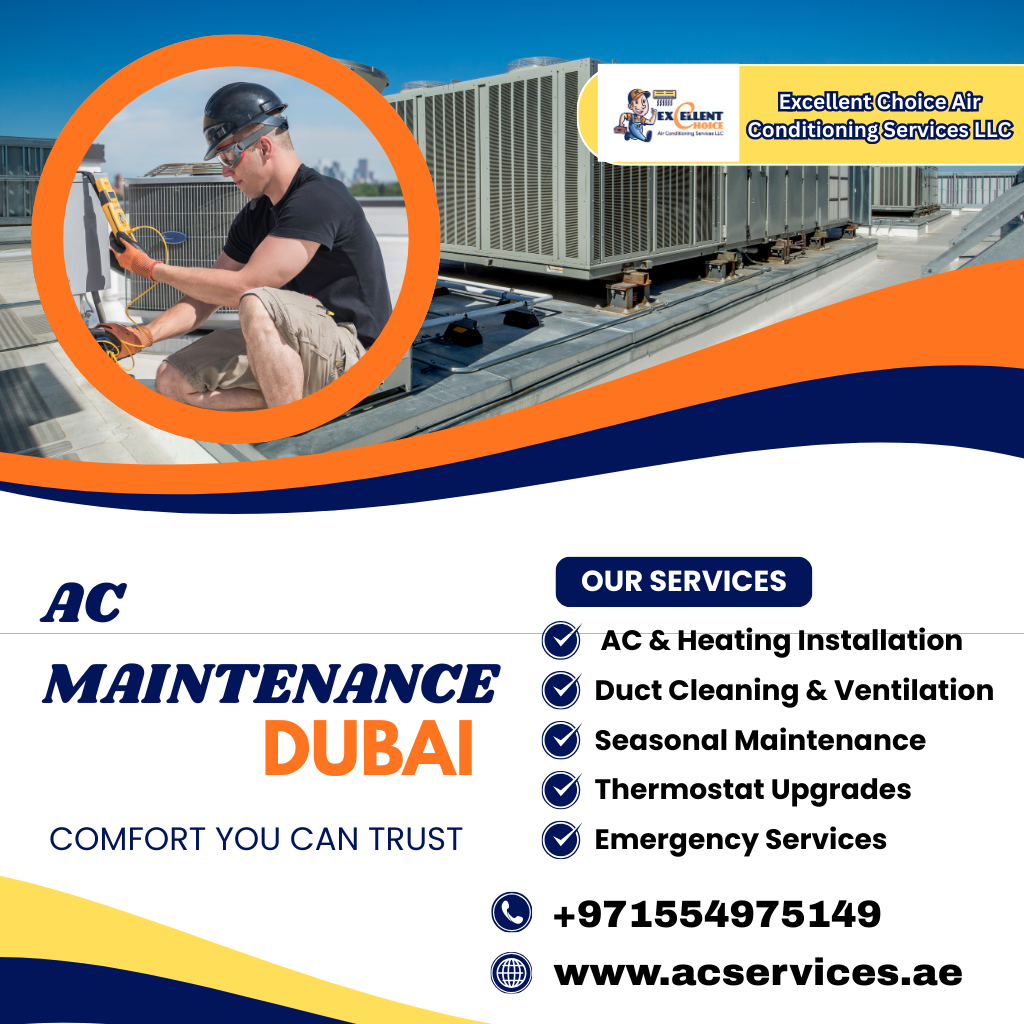 AC maintenance Dubai | +971554975149