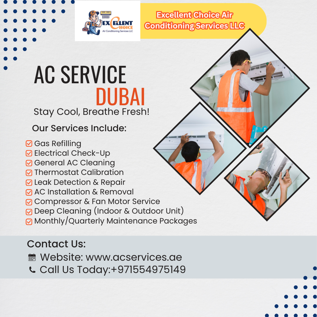 AC services Dubai | +971554975149