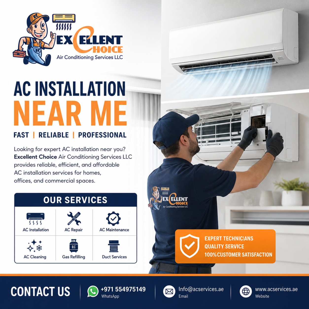 AC installation near me