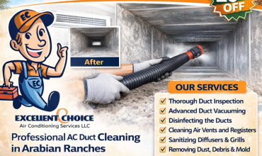 AC Duct Cleaning in Arabian Ranches