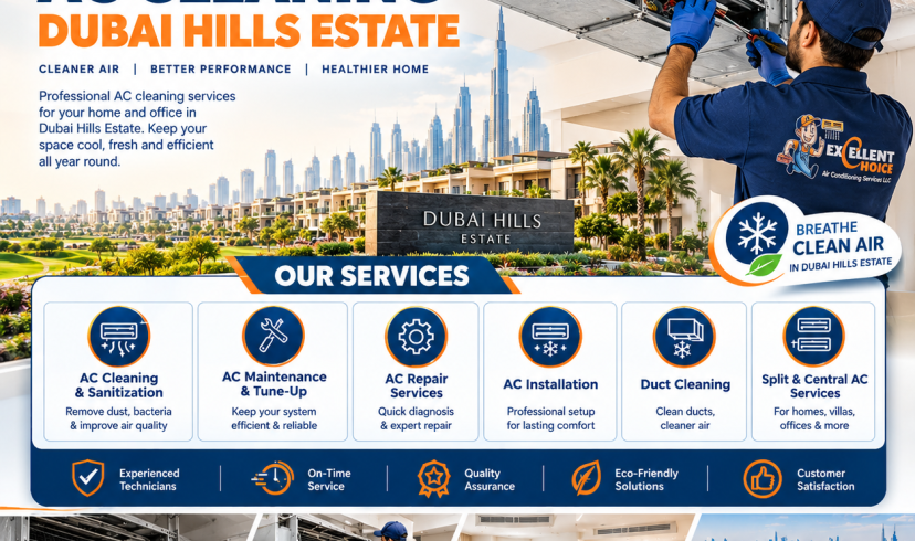 AC Cleaning Dubai Hills Estate