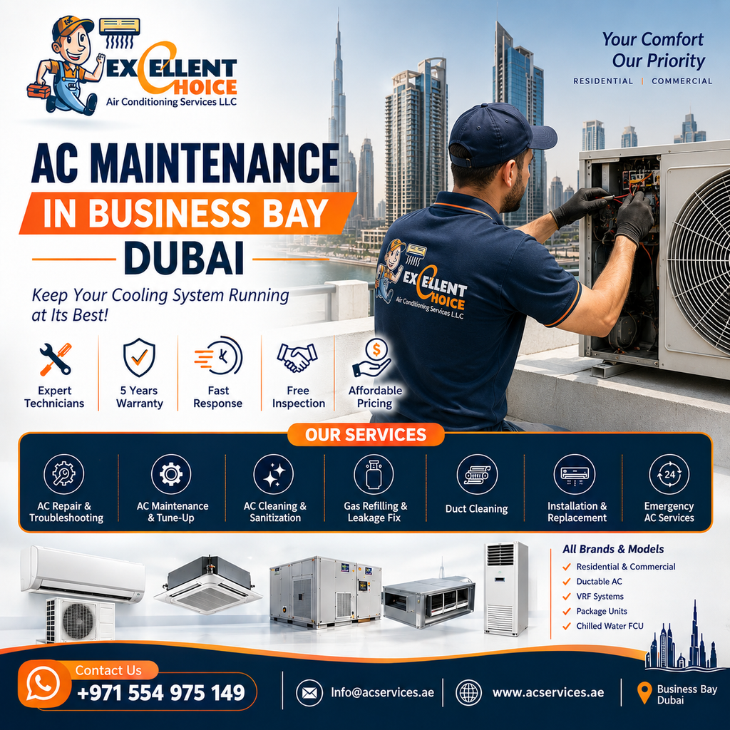 AC Maintenance In Business Bay Dubai